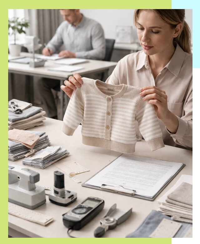 Сертификация детской одежды и текстильных изделий в Боре