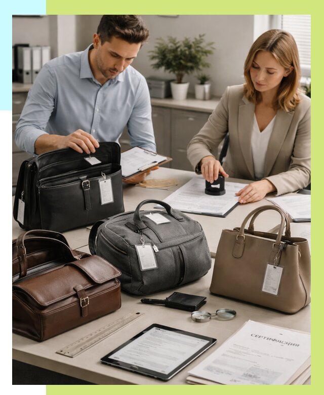 Сертификация сумок в Боре от 7793 руб. | Алешин-Бор