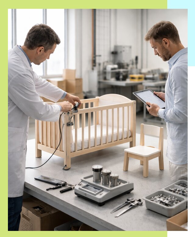 Сертификация детской мебели и проверка безопасности в Боре