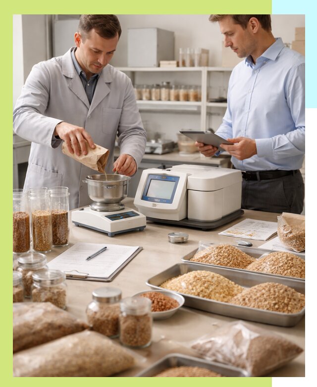 Сертификация зерна и зерновой продукции в Боре для экспорта