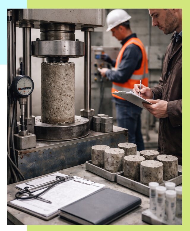 Сертификация бетона в Боре от 31170 р. сертификат | Алешин-Бор