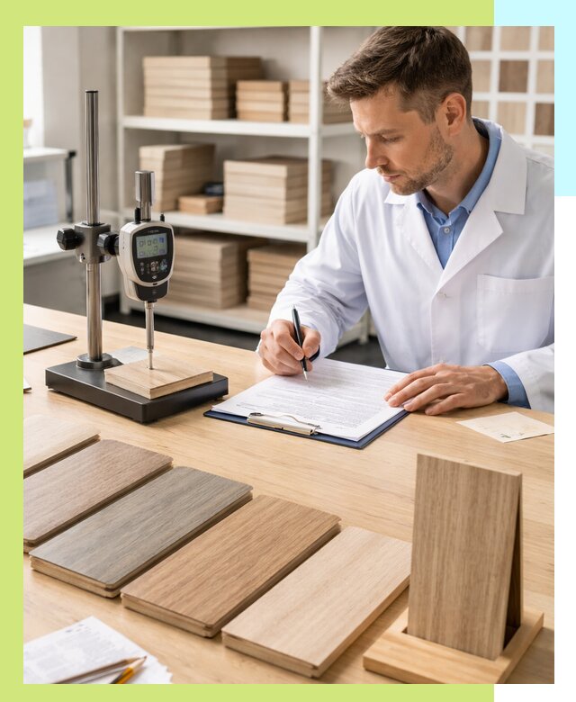 Сертификация ламината с испытаниями и оформлением документов в Боре