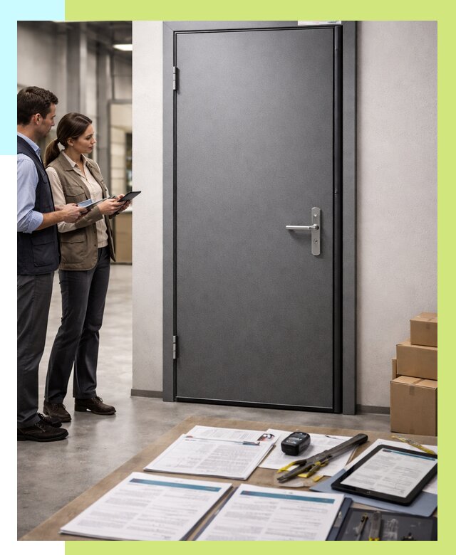 Сертификация противопожарных дверей в Боре от 9351 р. | Алешин-Бор