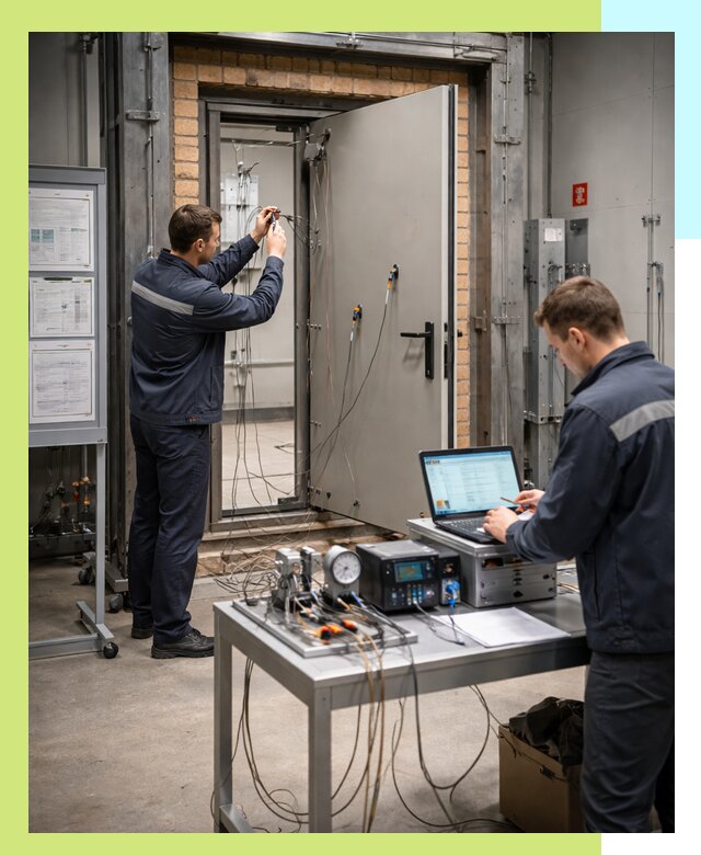 Сертификация противопожарных дверей в Боре по ГОСТ и ТР