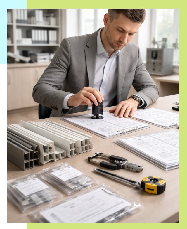 Сертификация ПВХ продукции в Боре от 8832 р., Алешин-Бор