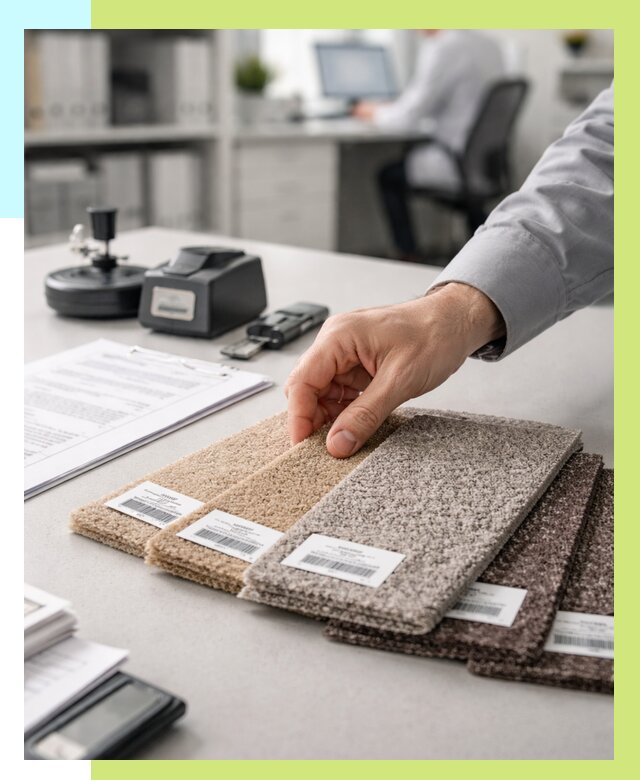 Сертификация ковролина в Боре от 15585 р., Алешин-Бор