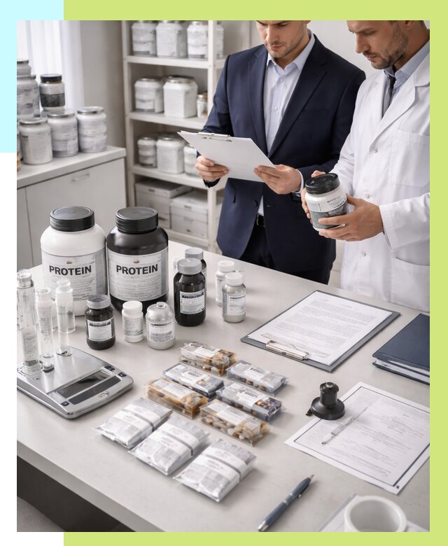 Сертификация спортивного питания в Боре от 15585 р., Алешин-Бор