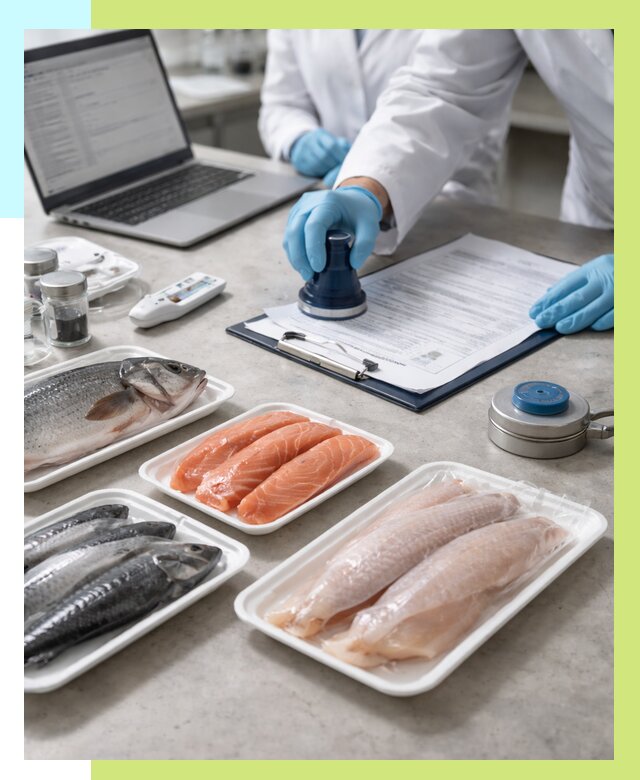 Сертификация рыбы и сертификат в Боре от 15585 р. | Алешин-Бор