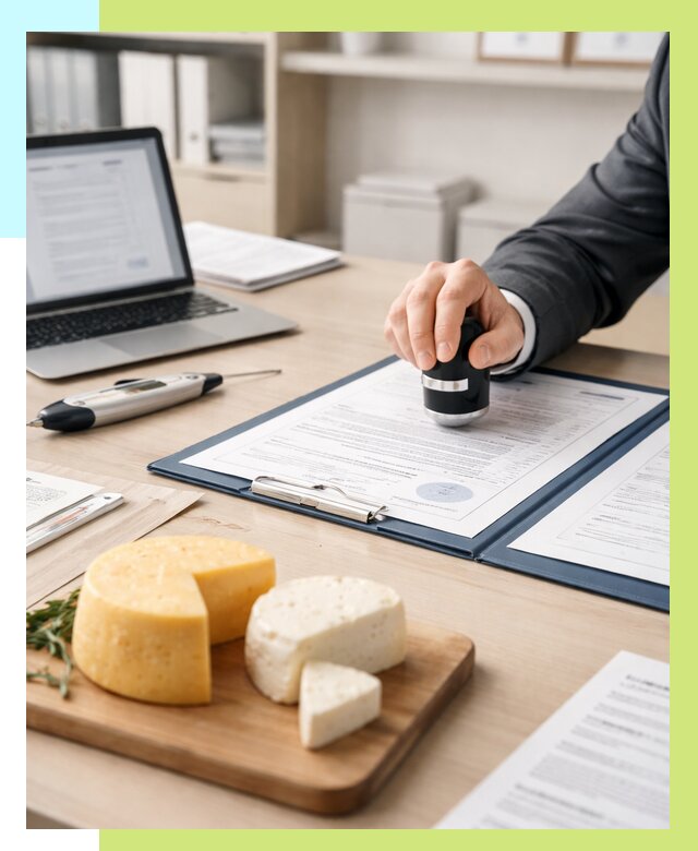 Сертификация сыров в Боре от 15585 р | Сертификат на сыр Алешин-Бор