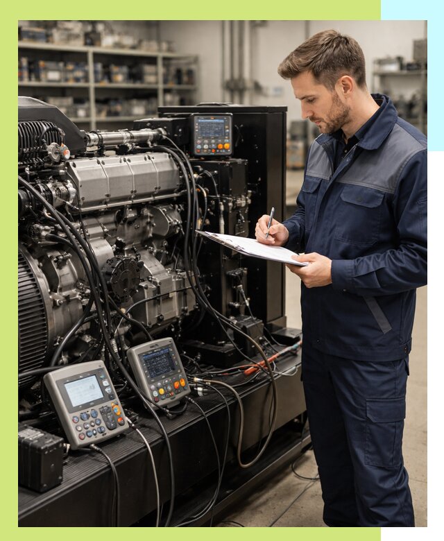 Сертификация дизельных генераторов и их оборудования в Боре