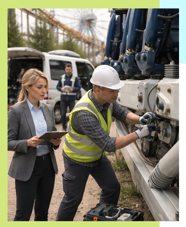 Сертификация аттракционов и проверка безопасности в Боре