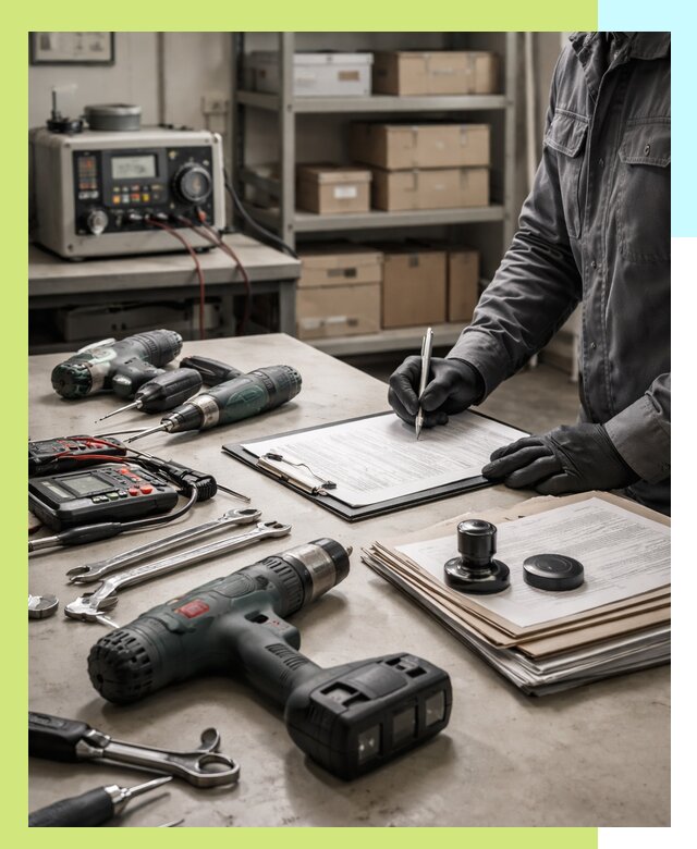 Сертификация инструмента в Боре по стандартам качества