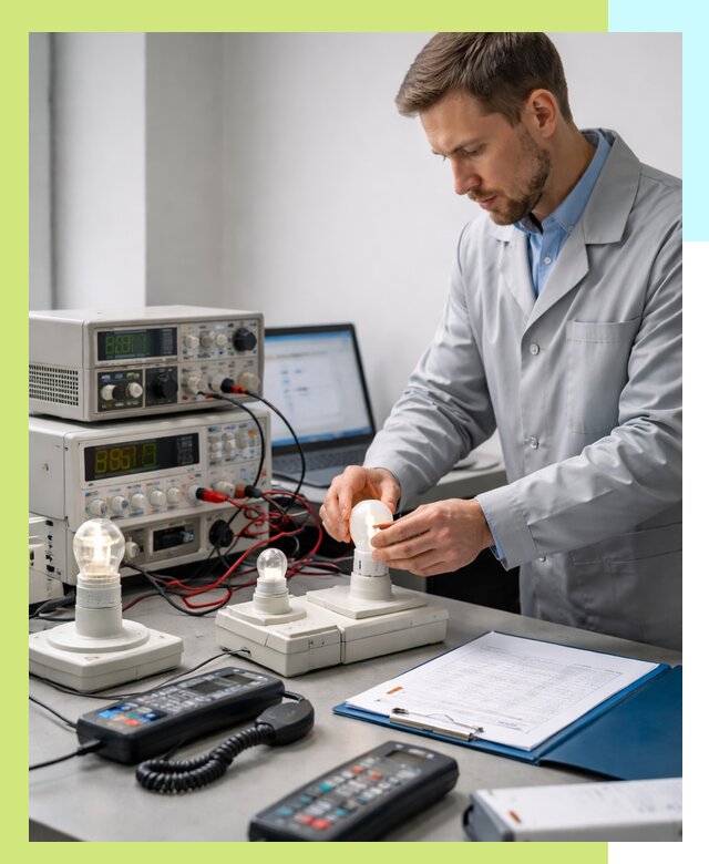 Сертификация ламп и светильников в Боре по нормативам