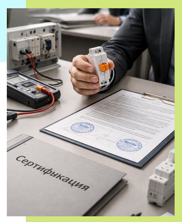 Сертификация выключателей под ключ в Боре от 15585 р. | Алешин-Бор