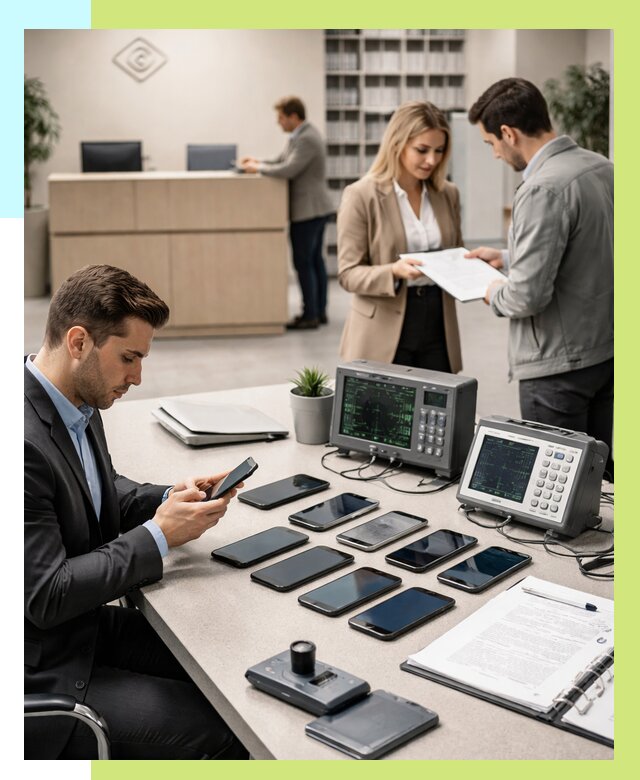 Сертификация телефонов в Боре от 25975 р. под ключ | Алешин-Бор