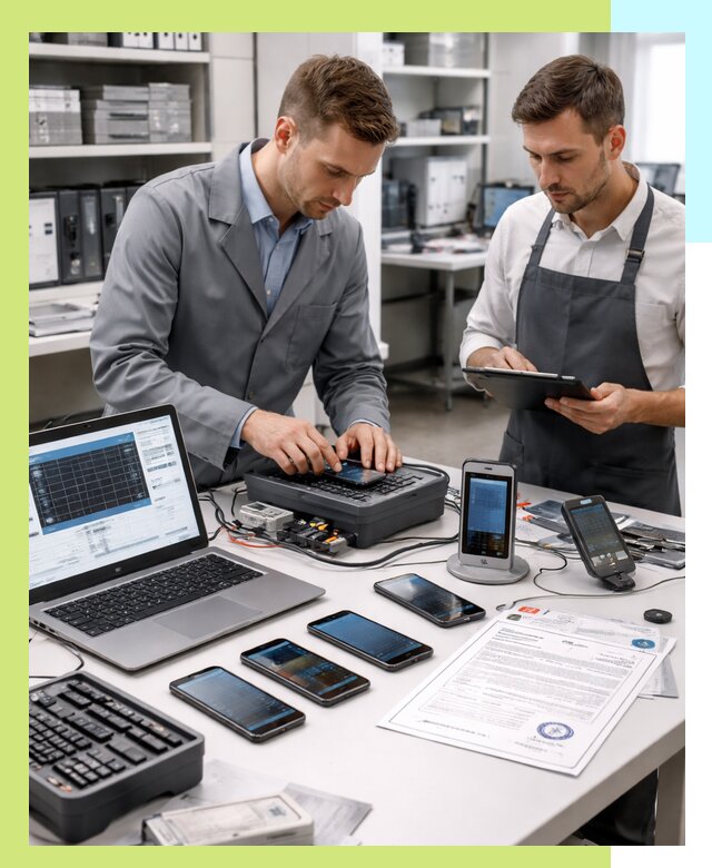 Сертификация мобильных телефонов и смартфонов в Боре под ключ