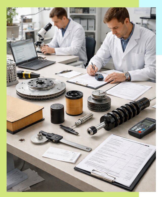 Сертификация автозапчастей и комплектующих в Боре по ГОСТ