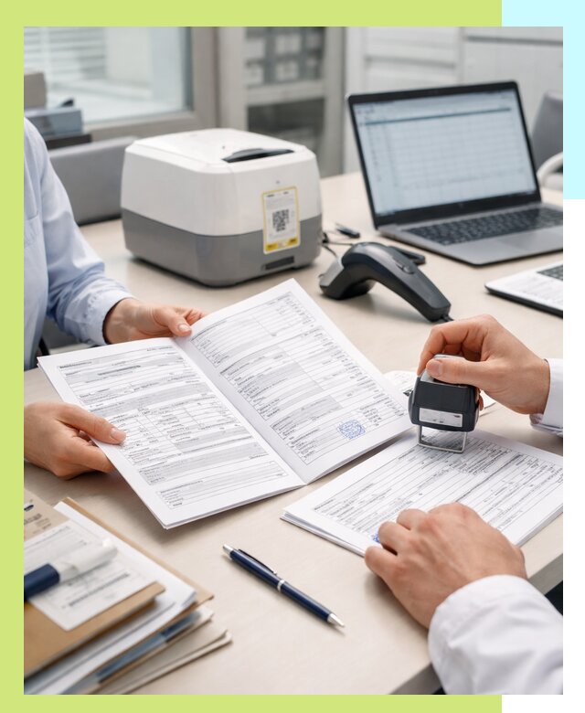 Оформление паспорта на товар и сопроводительных документов в Боре