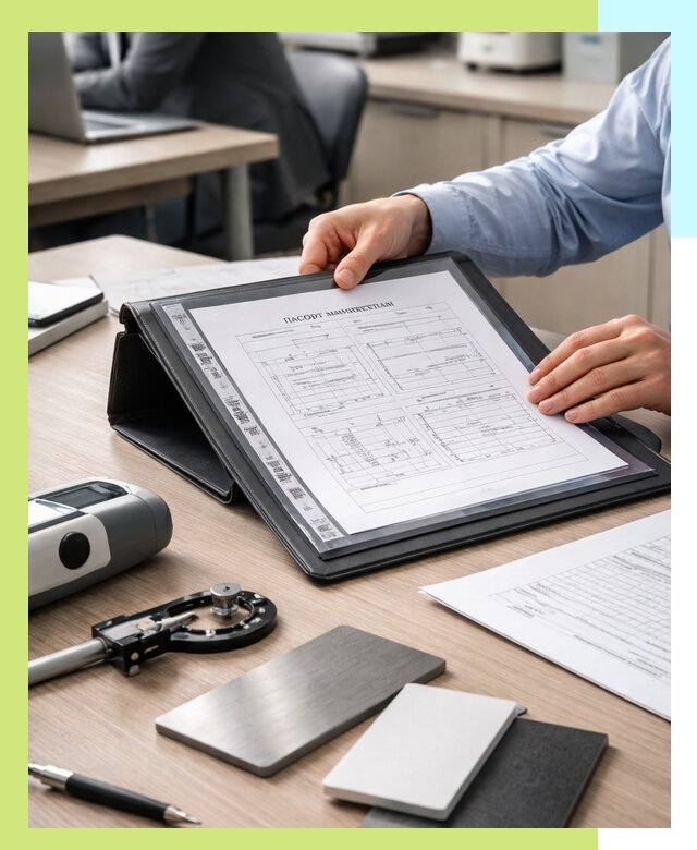 Оформление паспорта материала для продукции в Боре