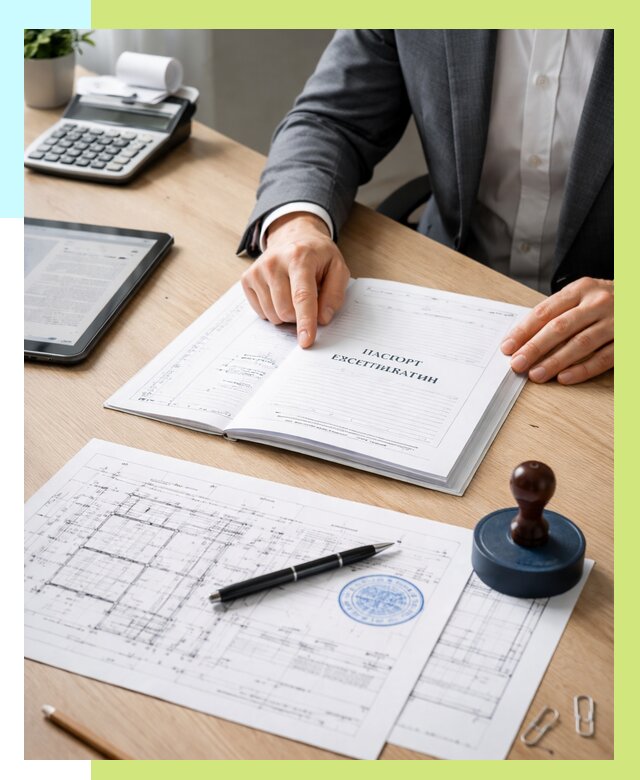 Паспорт эксплуатации в Боре под ключ от 4676 р. Алешин-Бор