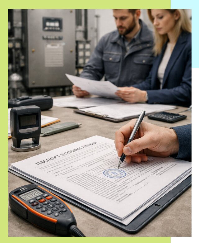 Оформление паспорта эксплуатации оборудования в Боре