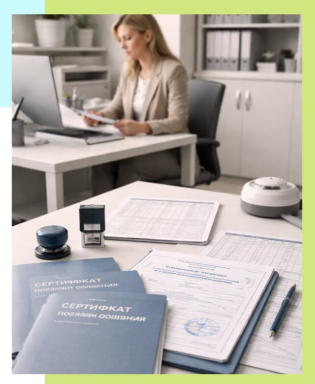 Сертификаты пожарной безопасности в Боре от 15585 р. | Алешин-Бор