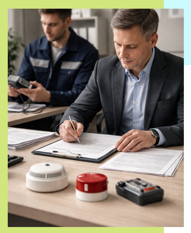 Получение добровольного пожарного сертификата в Боре