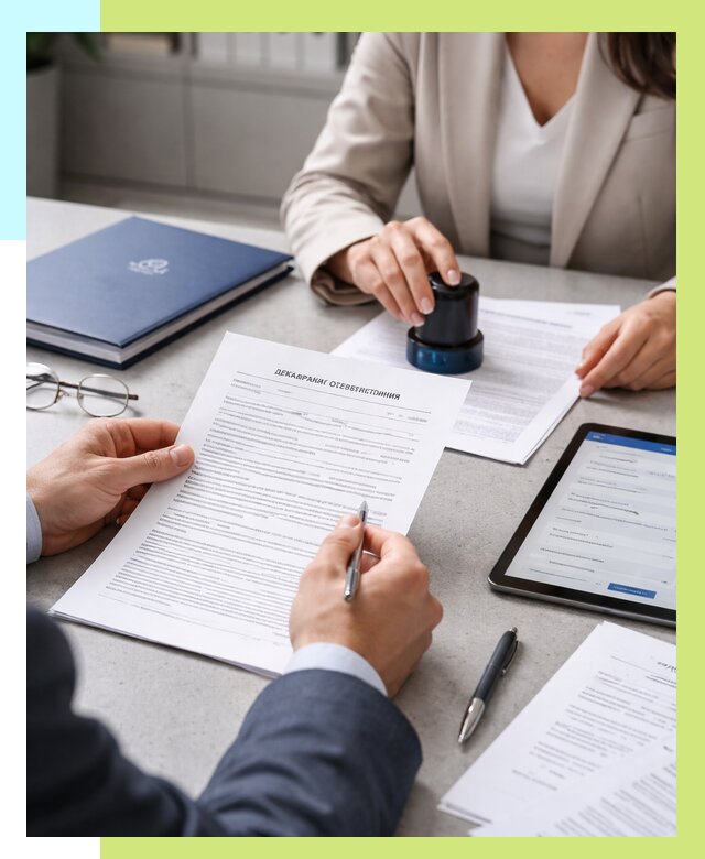 Декларация ГОСТ Р в Боре от 8832 р оформить в Алешин-Бор