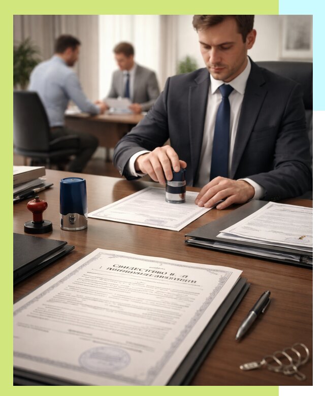 Оформление свидетельства о государственной регистрации в Боре