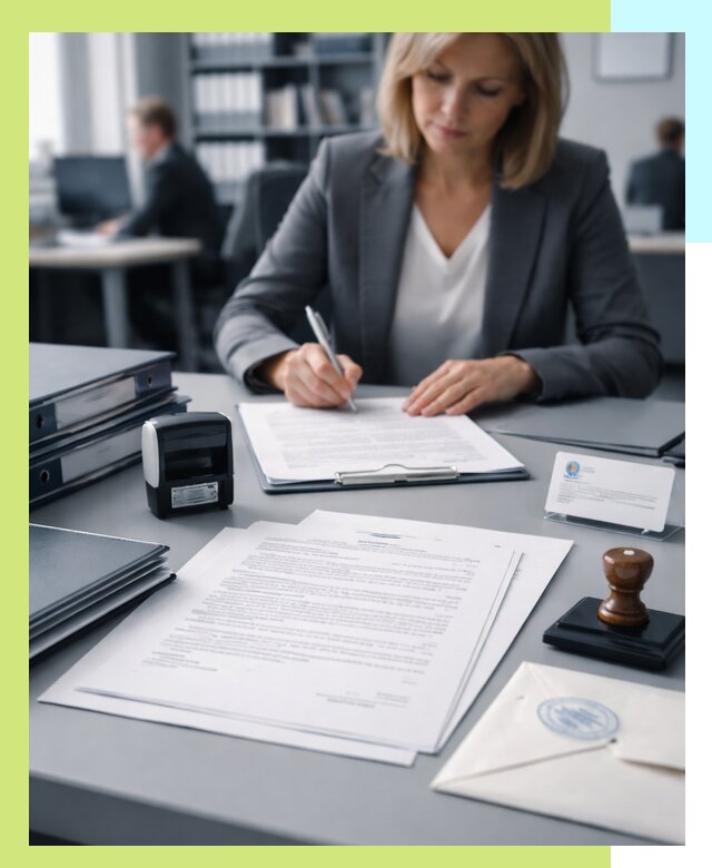 Оформление отказного письма для продукции и оборудования в Боре