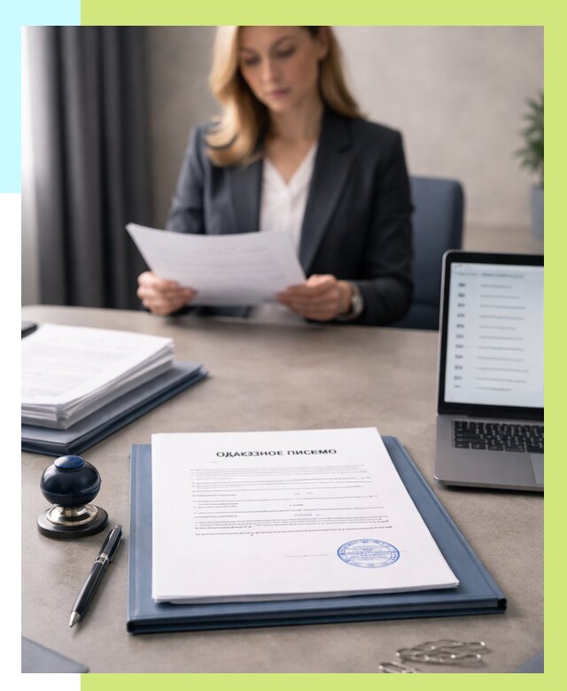 Отказное письмо для маркетплейсов в Боре от 2598 р., Алешин-Бор