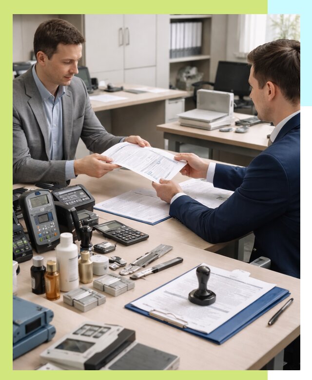 Оформление и получение заключения РЧЦ для оборудования в Боре