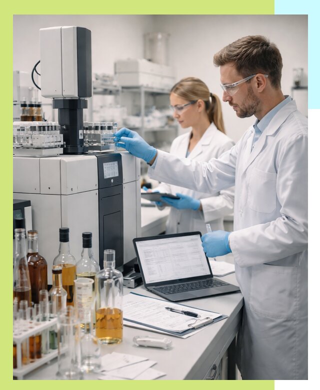 Выдача заключения о спиртосодержании продукции в Боре