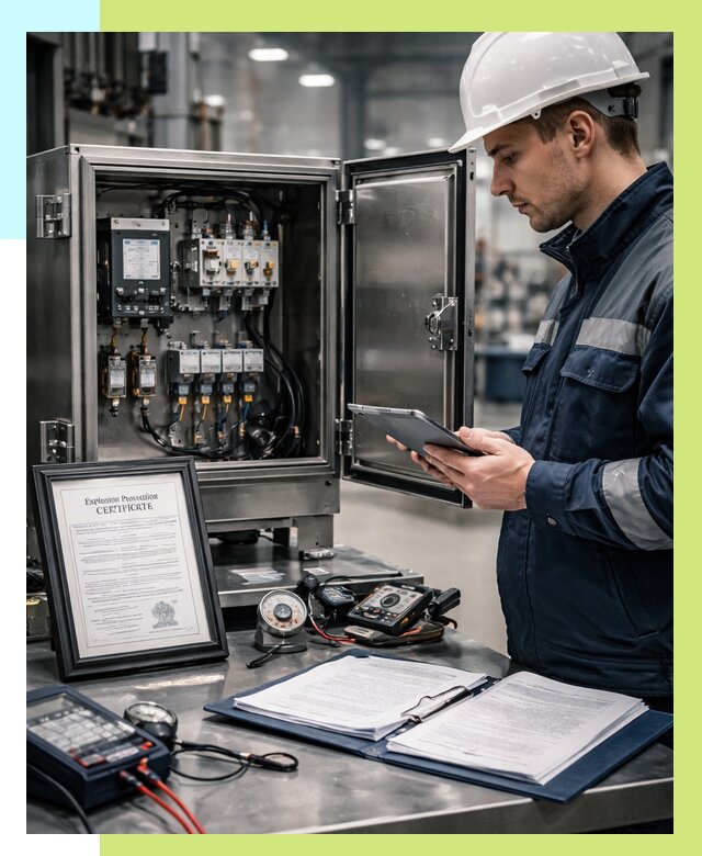 Сертификат взрывозащиты в Боре от 46755 р. | Алешин-Бор