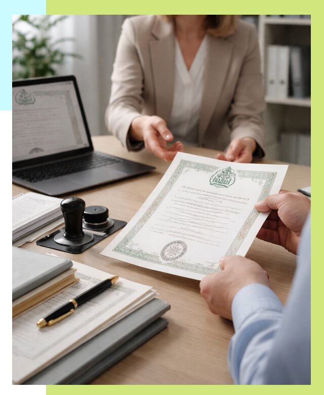 Халяль сертификат в Боре, получить от 15585 р. | Алешин-Бор