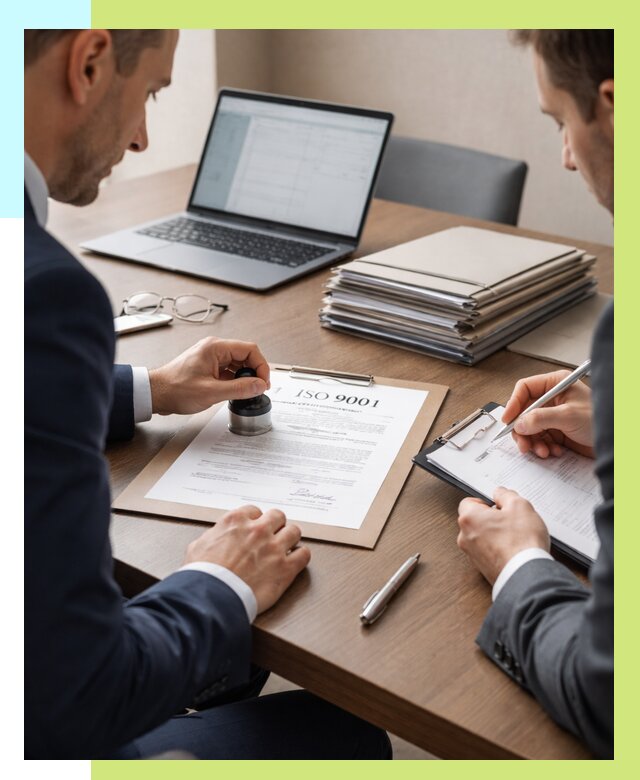 Сертификат ISO 9001 в Боре купить от 83120 р. | Алешин-Бор