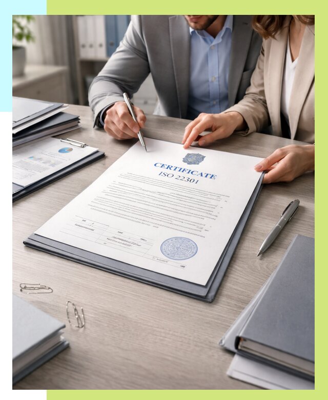 Сертификат ISO 22301 в Боре от 46755 р. | Алешин-Бор срочно
