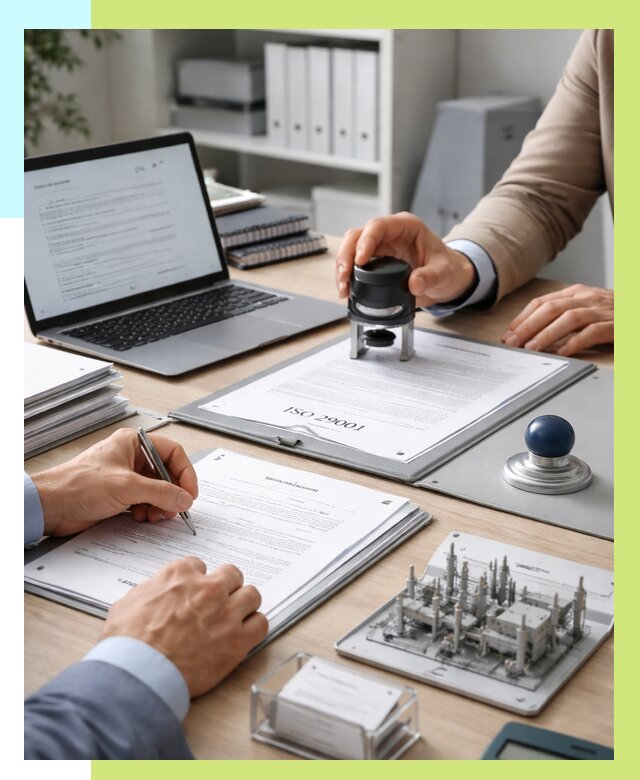 Сертификат ISO 29001 в Боре под ключ от 77925 р. | Алешин-Бор