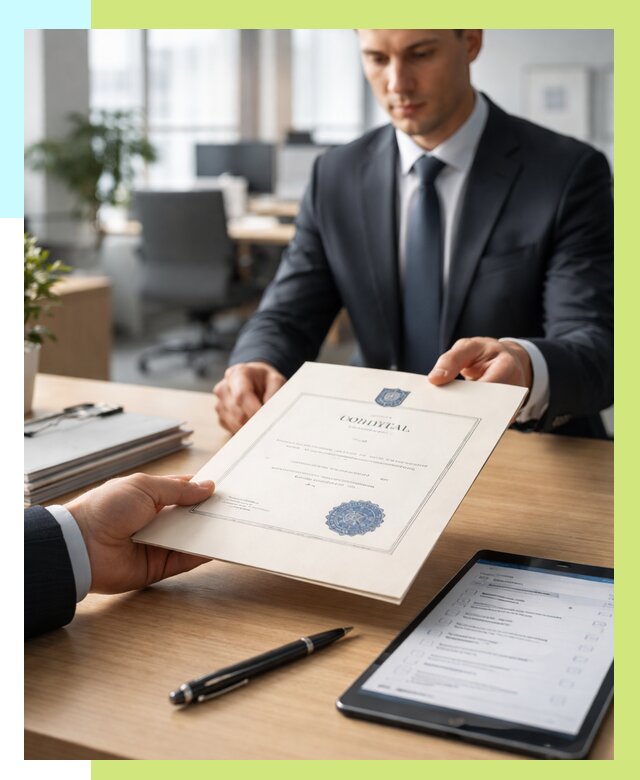 Сертификат ISO 30301 в Боре от 36365 р. | Алешин-Бор - под ключ