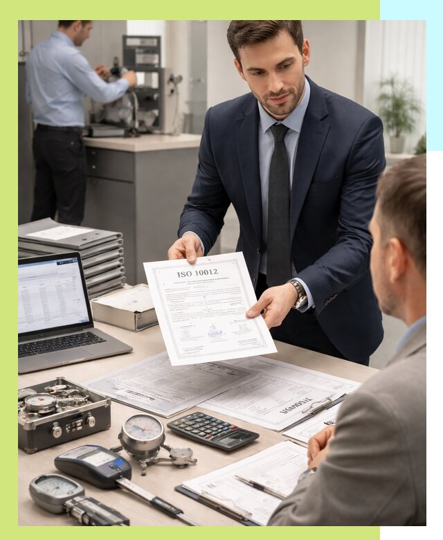 Выдача сертификата ISO 10012 по требованиям метрологии в Боре