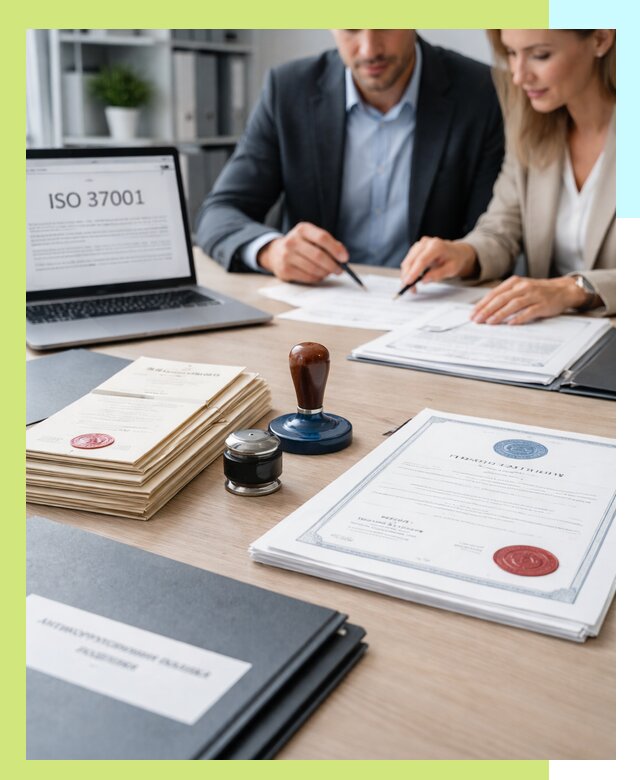 Получение сертификата ISO 37001 по системе борьбы с коррупцией в Боре